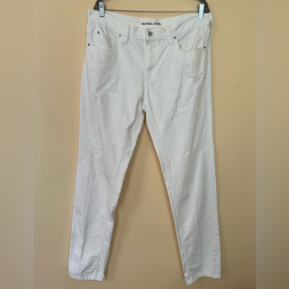 Michael Kors Men’s Distressed Astor Jeans SZ36